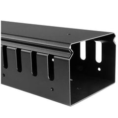 Pannello Gestione Cavi Verticale per Armadi Rack 20U - Sistema gestione Passacavi con ganci 91cm