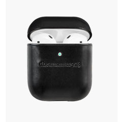 Copenhagen - Custodia in pelle per AirPods - Nero