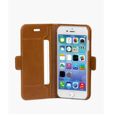 Copenhagen Slim - Custodia in Pelle per iPhone SE/8/7/6 - Cuoio