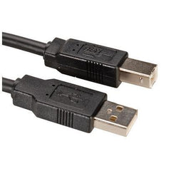 NILOX TECH - Cavo con connettore USB-A 2.0 a connettore USB-B 2.0, maschio a maschio, lunghezza cavo 3 mt, schermato, velocità max trasferimento 480 Mbit/s
