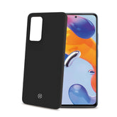 CROMO - Cover in morbido TPU con finitura soft touch colore nero compatibile con Xiaomi Redmi Note 11 Pro 4G/ Redmi Note 11 Pro 5G