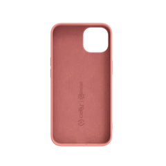 CROMO - Cover in morbido TPU con finitura soft touch colore rosa cipria compatibile con Apple iPhone 14