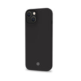 CROMO - Cover in morbido TPU con finitura soft touch colore nero compatibile con Apple iPhone 14 Plus
