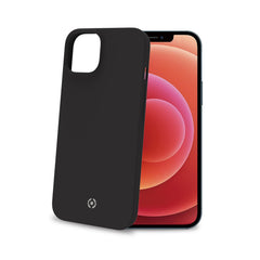 CROMO - Cover in morbido TPU con finitura soft touch colore nero compatibile con Apple iPhone 14 Plus