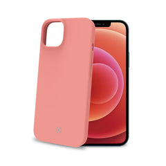 CROMO - Cover in morbido TPU con finitura soft touch colore rosa cipria compatibile con Apple iPhone 14 Plus