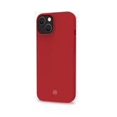 CROMO - Cover in morbido TPU con finitura soft touch colore rosso compatibile con Apple iPhone 14 Plus