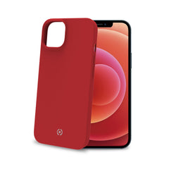 CROMO - Cover in morbido TPU con finitura soft touch colore rosso compatibile con Apple iPhone 14 Plus