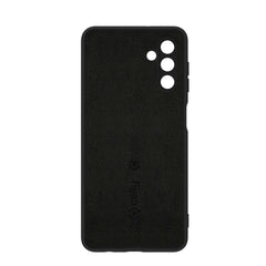 CROMO - Cover in morbido TPU con finitura soft touch colore nero compatibile con Samsung Galaxy A04s/ Galaxy A13 5G