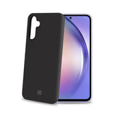 CROMO - Cover in morbido TPU con finitura soft touch colore nero compatibile con Samsung Galaxy A54 5G/ Galaxy A54 5G Enterprise Edition