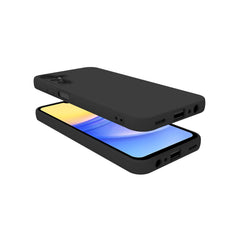 CROMO - Cover in morbido TPU con finitura soft touch colore nero compatibile con Samsung Galaxy A15 5G/ Galaxy A15 4G