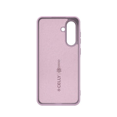 CROMO - Cover in morbido TPU con finitura soft touch colore rosa compatibile con Samsung Galaxy A36 5G/ Galaxy A36 5G Enterprise Edition