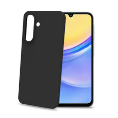 CROMO - Cover in morbido TPU con finitura soft touch colore nero compatibile con Samsung Galaxy A56 5G/ Galaxy A56 5G Enterprise Edition