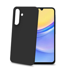 CROMO - Cover in morbido TPU con finitura soft touch colore nero compatibile con Samsung Galaxy A56 5G/ Galaxy A56 5G Enterprise Edition