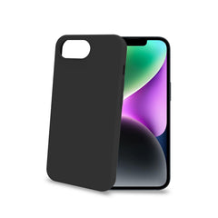 CROMO - Cover in morbido TPU con finitura soft touch colore nero compatibile con Apple iPhone 16e/ iPhone 17e