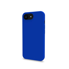 CROMO - Cover in morbido TPU con finitura soft touch colore blu compatibile con Apple iPhone 16e/ iPhone 17e