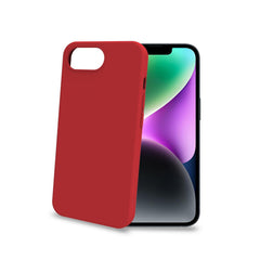 CROMO - Cover in morbido TPU con finitura soft touch colore rosso compatibile con Apple iPhone 16e/ iPhone 17e