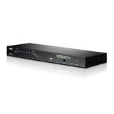 Switch KVM over IP VGA PS/2-USB a 8 porte 1 accesso condivisione locale/remoto