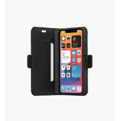 Copenhagen Slim - Custodia in Pelle per iPhone 12 mini - Nero