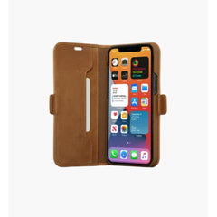 Copenhagen Slim - Custodia in Pelle per iPhone 12 Pro Max - Cuoio