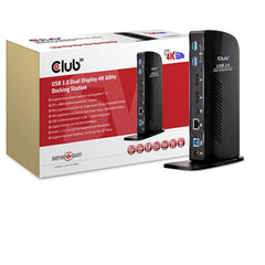 CSV 1460 USB 3.0 Dual Display 4 K 60 Hz docking station nero