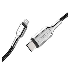 Cavo Armoured Lightning a USB-C 1M - Nero