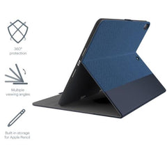Custodia TekView con porta Apple pencil per iPad 10.2’' - Navy/Blu
