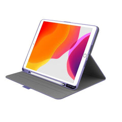 Custodia TekView con porta Apple pencil per iPad 10.2'' - Lilla/Viola
