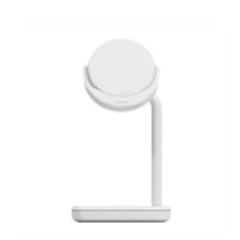 Base di ricarica 2 in 1 ChargeBase Qi2 per iPhone e AirPods - Bianco
