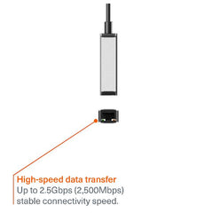 Unite USB-C to 2.5Gbps Ethernet Adapter