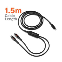 CABLE DUAL 2.0 140W 1.5M