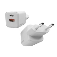 Alimentataore notebook Powerplus 35W Dual Port Wall Charger - White - EU