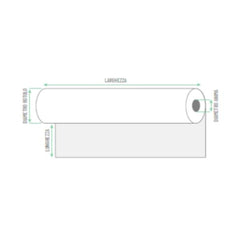 ROTOLO CRISTAL PLOTTER 90GR 62,5 X 50