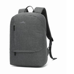 DAYPACK - Zaino per laptop fino a 15.6", due comodo tasche interne, chiusura a zip, fascia per trolley, imbottitura interna, schienale imbottito