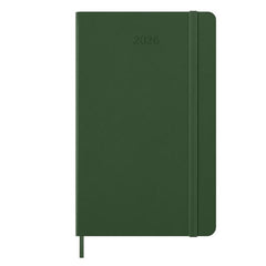 AGENDA SETTIMANALE 2026 VERDE COPERTINA RIGIDA LARGE