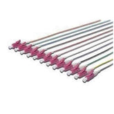 FO Pigtail set 12 LC Simplex OM4 2m