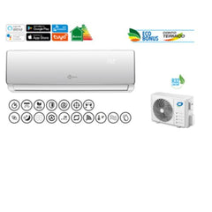 Split OASIVS 9000 BTU da 2,6 KW Wifi Alexa e Google Assistant, Classe A+++