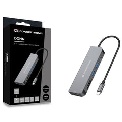 DOCKING STATION 6-in-1 USB 3.2 Gen.1 - USB 3.0 x 2, 60W USB PD, HDTV, SD, TF/MicroSD