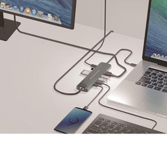 ADATTATORE HUB MULTIFUNZIONALE USB-C 9-in-1