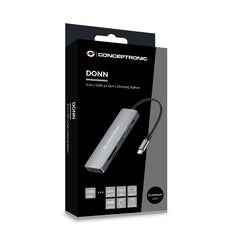 DOCKING STATION 6-IN-1 USB 3.2 GEN 1 -- HDTV, 100W USB PD, USB 3.0, USB 2.0, SD, TF/MicroSD
