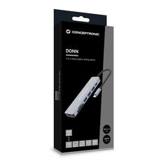 DOCKING STATION 7-IN-1 USB 3.2 GEN 1 - HDMI, USB-A 3.0 x 3, SD, TF/MicroSD, 100W USB PD