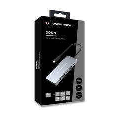 DOCKING STATION 6-IN-1 USB4 - 40Gbps, 8K 60Hz HDMI, 2.5GbE LAN, USB-A 10Gbps, USB-C 10Gbps, 100W USB PD, Audio