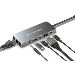 DOCKING STATION 6-IN-1 USB4 - 40Gbps, 8K 60Hz HDMI, 2.5GbE LAN, USB-A 10Gbps, USB-C 10Gbps, 100W USB PD, Audio