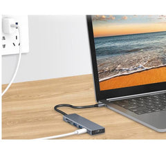 DOCKING STATION 6-IN-1 USB 3.2 Gen 1 - 2x USB 3.0, 100W USB PD, 4K 60Hz HDMI, SD, TF/MicroSD