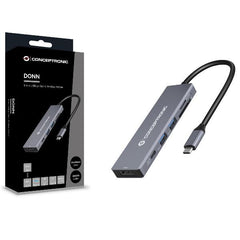 DOCKING STATION 6-IN-1 USB 3.2 Gen 1 - 2x USB 3.0, 100W USB PD, 4K 60Hz HDMI, SD, TF/MicroSD