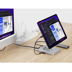 SUPPORTO PER TABLET con Docking Station 8-in-1