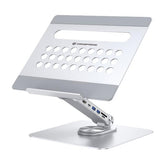 SUPPORTO PER NOTEBOOK con docking station 7 in 1