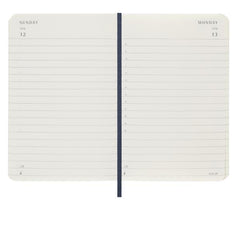 AGENDA GIORNALIERA 2026 BLU COPERTINA MORBIDA POCKET