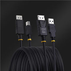 Cavo KVM DisplayPort/USB da 3m