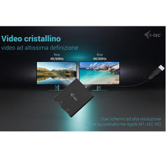 Adattatore Video Universale USB-A/USB-C a Doppio Monitor Display Port 4K (2xDP)
