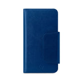DUOMO - Custodia a libro con chiusura magnetica, slot porta carte colore blu compatibile con gli smartphone fino a 6.5" dimensione display